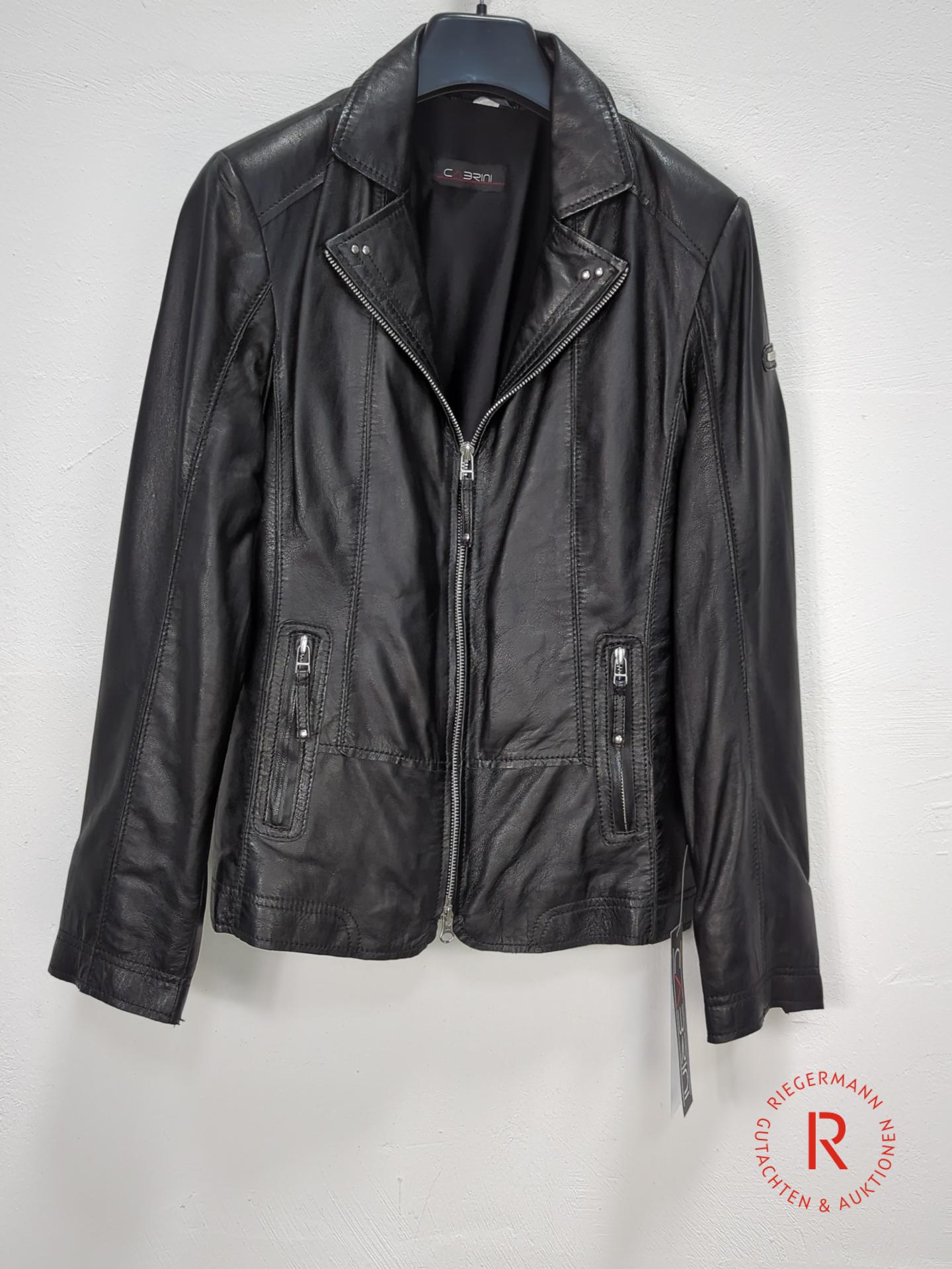 DAMEN LEDERJACKE GRÖSSE 36